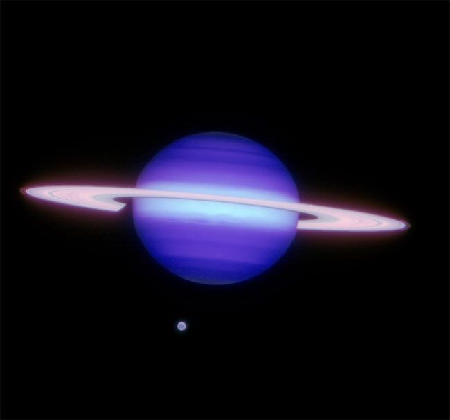 Tropical Storm Spotted on Saturn's Moon Titan